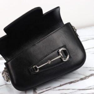 Replica Gucci Horsbet Tribute Black - elite superclone designer purse