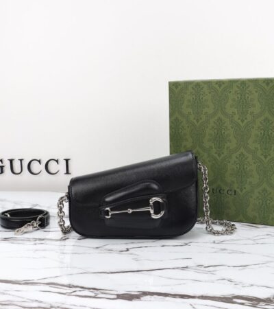 Replica Gucci Horsbet Tribute Black - Best Fake Designer Bags