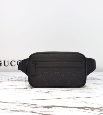 Replica Gucci  GG Rubber Belt Bag - Best Fake Designer Bags