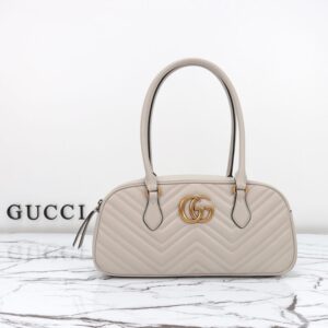 Replica Gucci Marmont Small Top Handle White - Best Fake Designer Bags