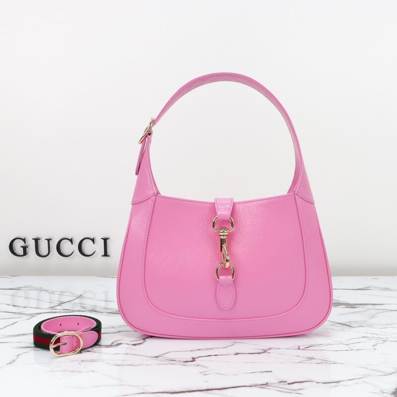 Replica Gucci G Jackie Small Patent Pink - Best Fake Designer Bags