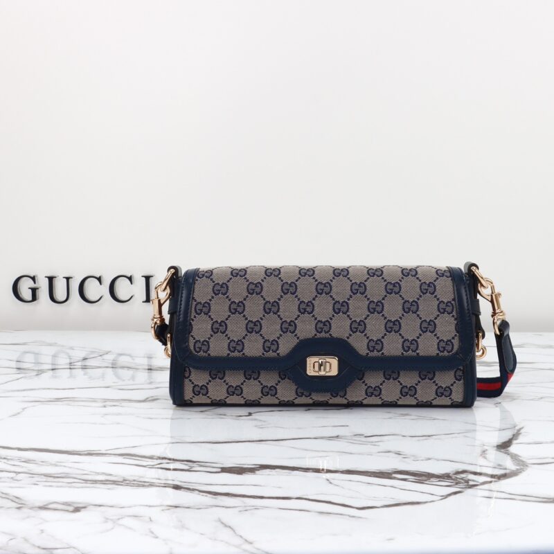 Replica Gucci Luce Shoulder Bag in Black - Best Fake Designer Bags