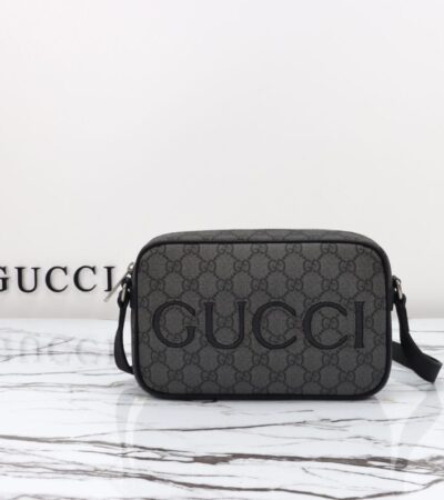 Replica Gucci GG Mini Shoulder Bag Grey  2024 - Best Fake Designer Bags
