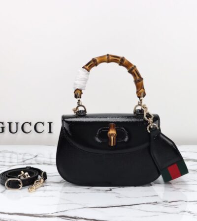 Replica Gucci Bamboo 1947 Black - Best Fake Designer Bags