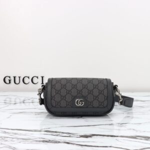 Replica Gucci Ophidia Super Mini Black - Best Fake Designer Bags
