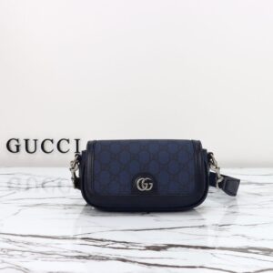 Replica Gucci Ophidia Super Mini Blue - Best Fake Designer Bags