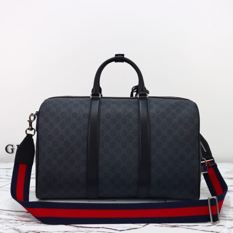 Replica Gucci GG Duffle Bag Black - Best Fake Designer Bags