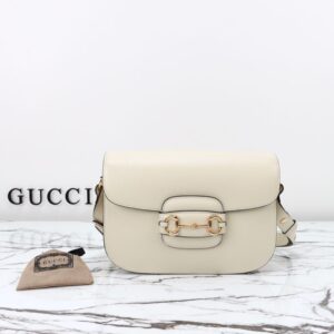 Replica Gucci  G 1955 Horsebit White - Best Fake Designer Bags