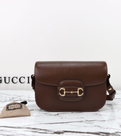 Replica Gucci G 1955 Horsebit Brown - Best Fake Designer Bags
