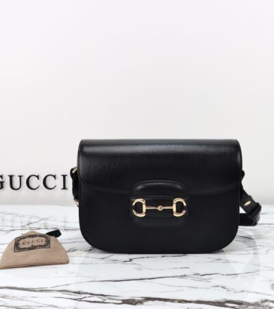 Replica Gucci G 1955 Horsebit Black - Best Fake Designer Bags