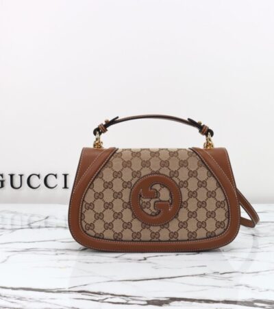 Replica Gucci Blondie Top Handle Brown - Best Fake Designer Bags
