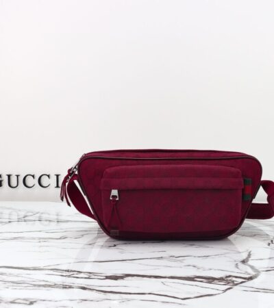 Replica Gucci Small GG Belt Bag Red - Best Fake Designer Bags