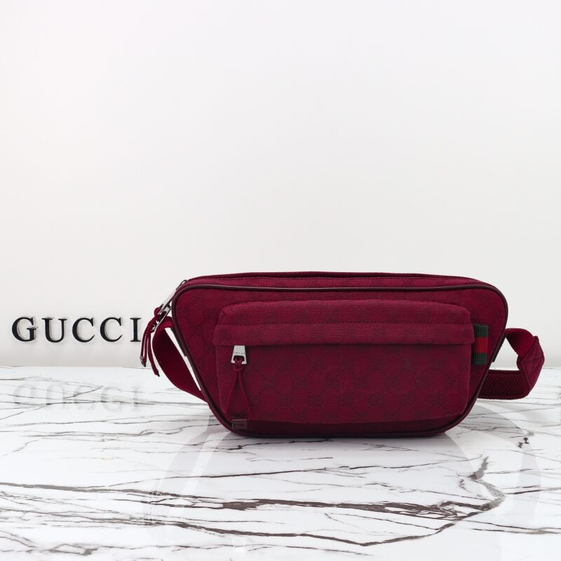 Replica Gucci Small GG Belt Bag Red - Best Fake Designer Bags