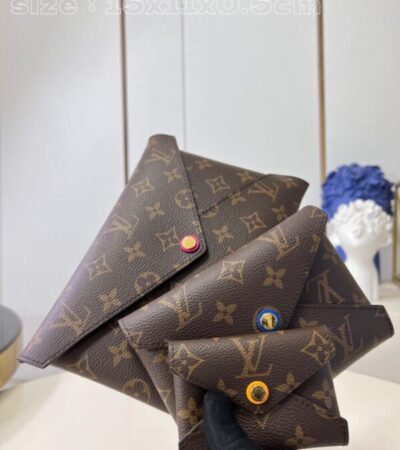 Replica Louis Vuitton Kirigami Pochette Pouch Brown - Best Fake Designer Bags