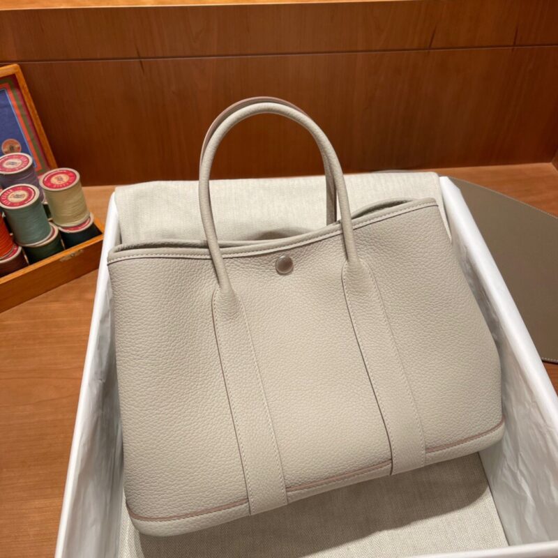 Replica Hermes Garden Party 30cm Negonda Beton - Best Fake Designer Bags