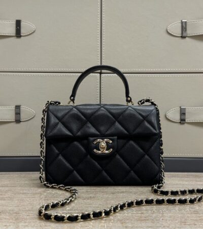 Replica CHANEL 23k Kelly Handle 21cm - Best Fake Designer Bags
