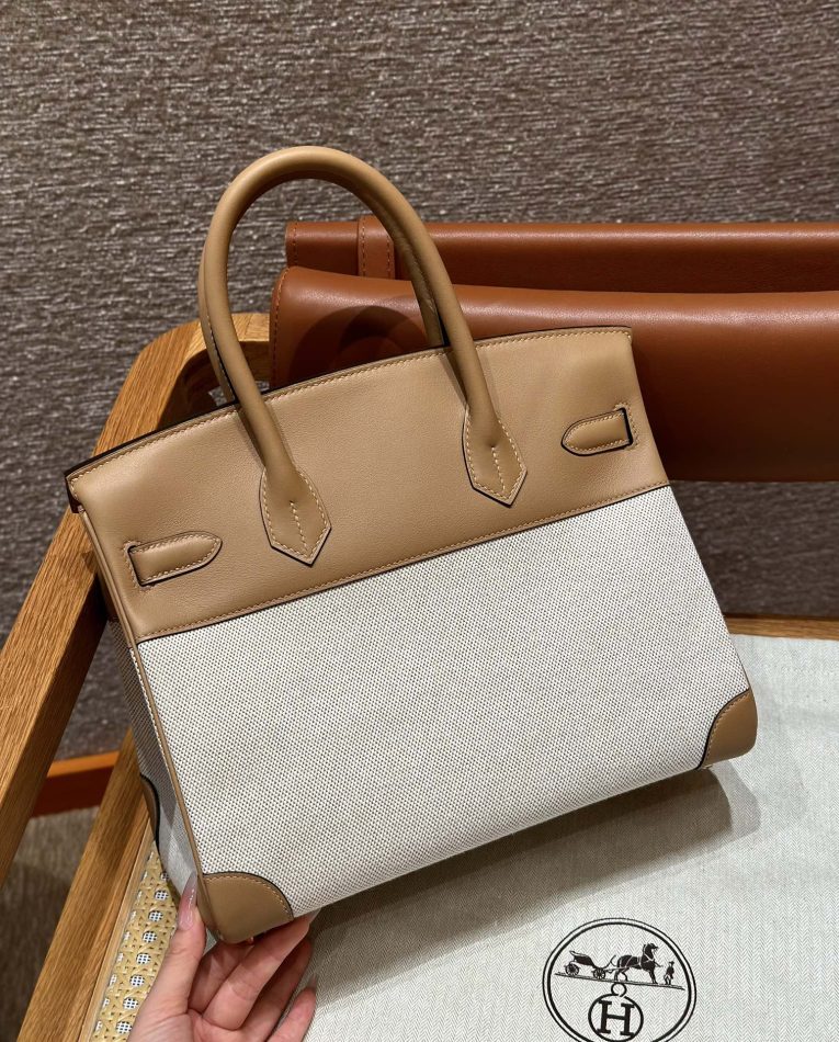 Replica Hermes Birkin Chai Brown - authentic-look luxury purse replica