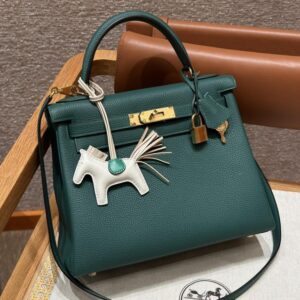 Replica Hermes Kelly Malachite Togo - Best Fake Designer Bags