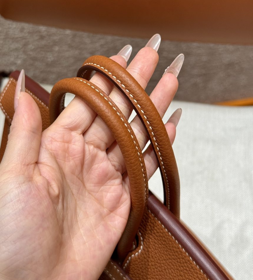 Replica Hermes Birkin Brown Gold Togo 16 Replica Hermes Birkin Brown Gold Togo - elite superclone designer purse