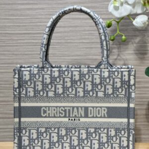 Replica Dior Tote Book CD Grey - Best Fake Designer Bags
