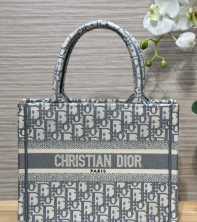 Replica Dior Tote Book CD Grey - Best Fake Designer Bags
