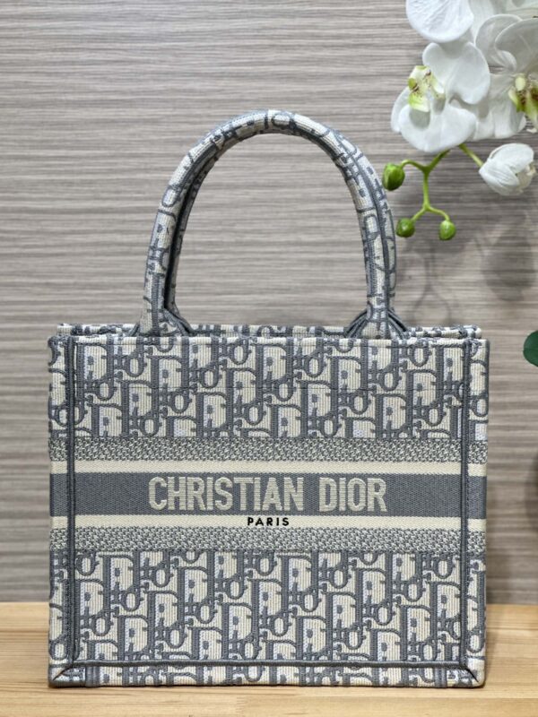 Replica Dior Tote Book CD Grey - Best Fake Designer Bags