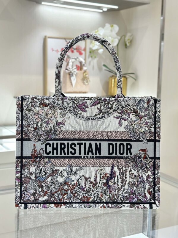 Replica Dior Tote Book Sun flower winter - Best Fake Designer Bags