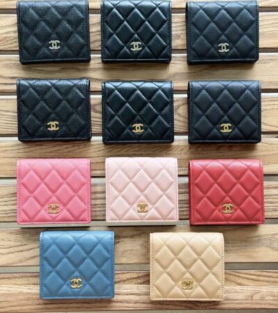 Replica Chanel Compact Bifold Wallet - Best Fake Designer Bags