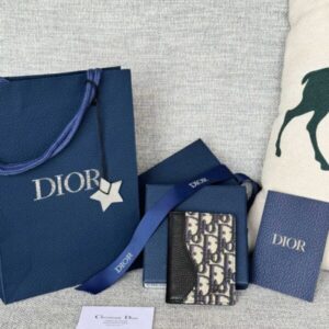 Replica Dior Bi Fold Card Holder - Best Fake Designer Bags
