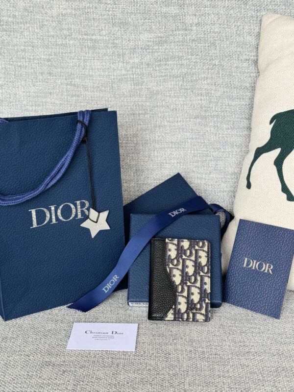 Replica Dior Bi Fold Card Holder - Best Fake Designer Bags