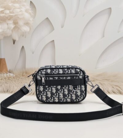 Replica Dior Safari Bag with Strap Oblique - Best Fake Designer Bags