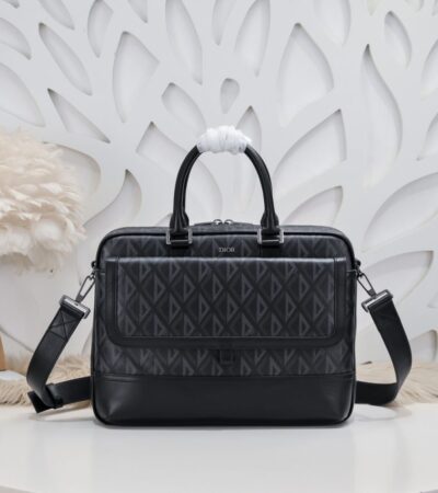 Replica Dior Hit the Road Briefcase Black - Best Fake Designer Bags