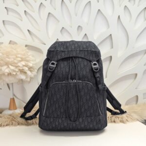 Replica Dior 8 Backpack with Flap Black - Best Fake Designer Bags
