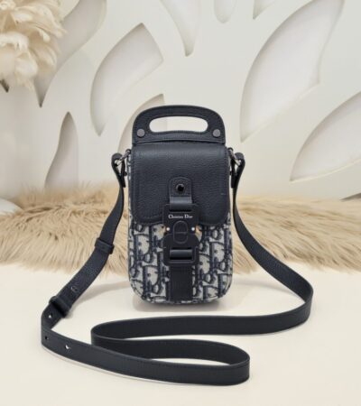 Replica Dior Mobile Phone Saddle Bag - Best Fake Designer Bags