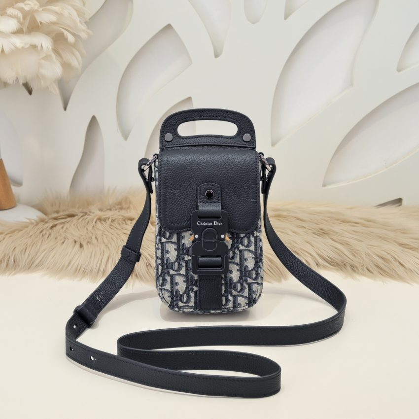 Replica Dior Mobile Phone Saddle Bag - Best Fake Designer Bags
