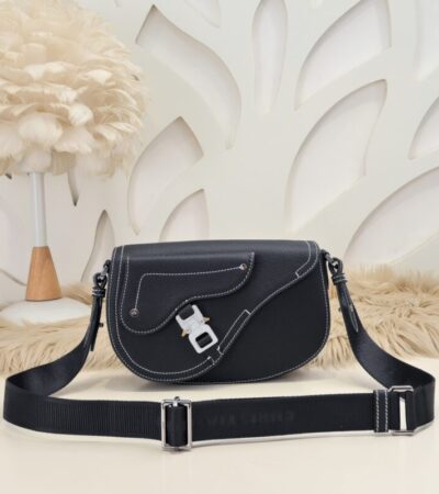 Replica Dior Saddle Messenger Black - Best Fake Designer Bags