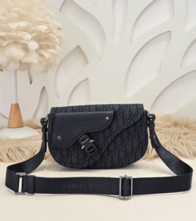 Replica Dior Saddle Messenger Black Classic - Best Fake Designer Bags