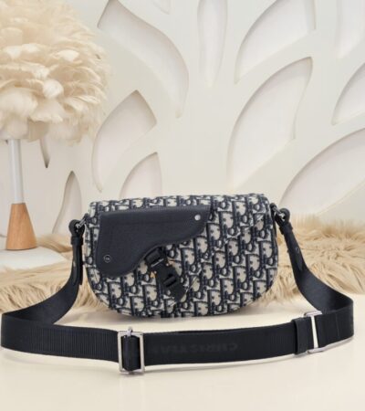 Replica Dior Saddle Messenger White Classic - Best Fake Designer Bags