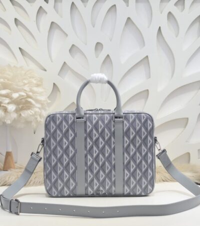 Replica Dior Zipped Briefcase White - Best Fake Designer Bags