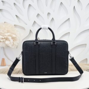 Replica Dior Gravity  Briefcase Black - Best Fake Designer Bags