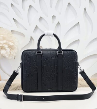 Replica Dior Gravity  Briefcase Black - Best Fake Designer Bags