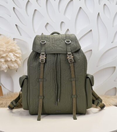 Replica DIOR Hit the Road Backpack with Flap Khaki - Best Fake Designer Bags