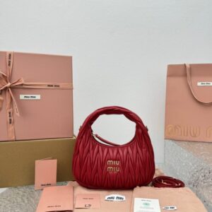 Replica Miu Miu Wander Red - Best Fake Designer Bags