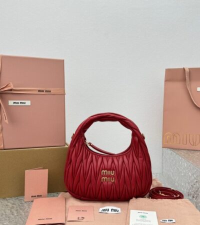Replica Miu Miu Wander Red - Best Fake Designer Bags