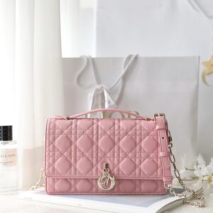 Replica My Dior Top Handle Bag Pink - Best Fake Designer Bags