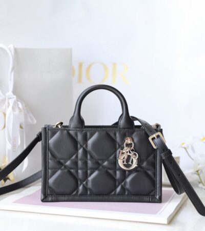 Replica Dior Tote Book Mini Black - Best Fake Designer Bags