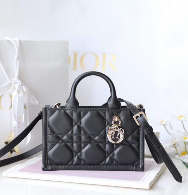 Replica Dior Tote Book Mini Black - Best Fake Designer Bags