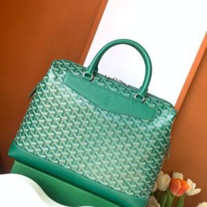 Replica Goyard Cisalpin Document Case Green - Best Fake Designer Bags