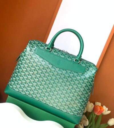Replica Goyard Cisalpin Document Case Green - Best Fake Designer Bags