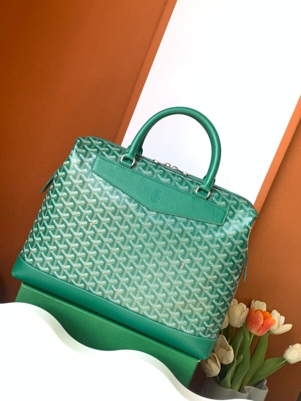 Replica Goyard Cisalpin Document Case Green - Best Fake Designer Bags